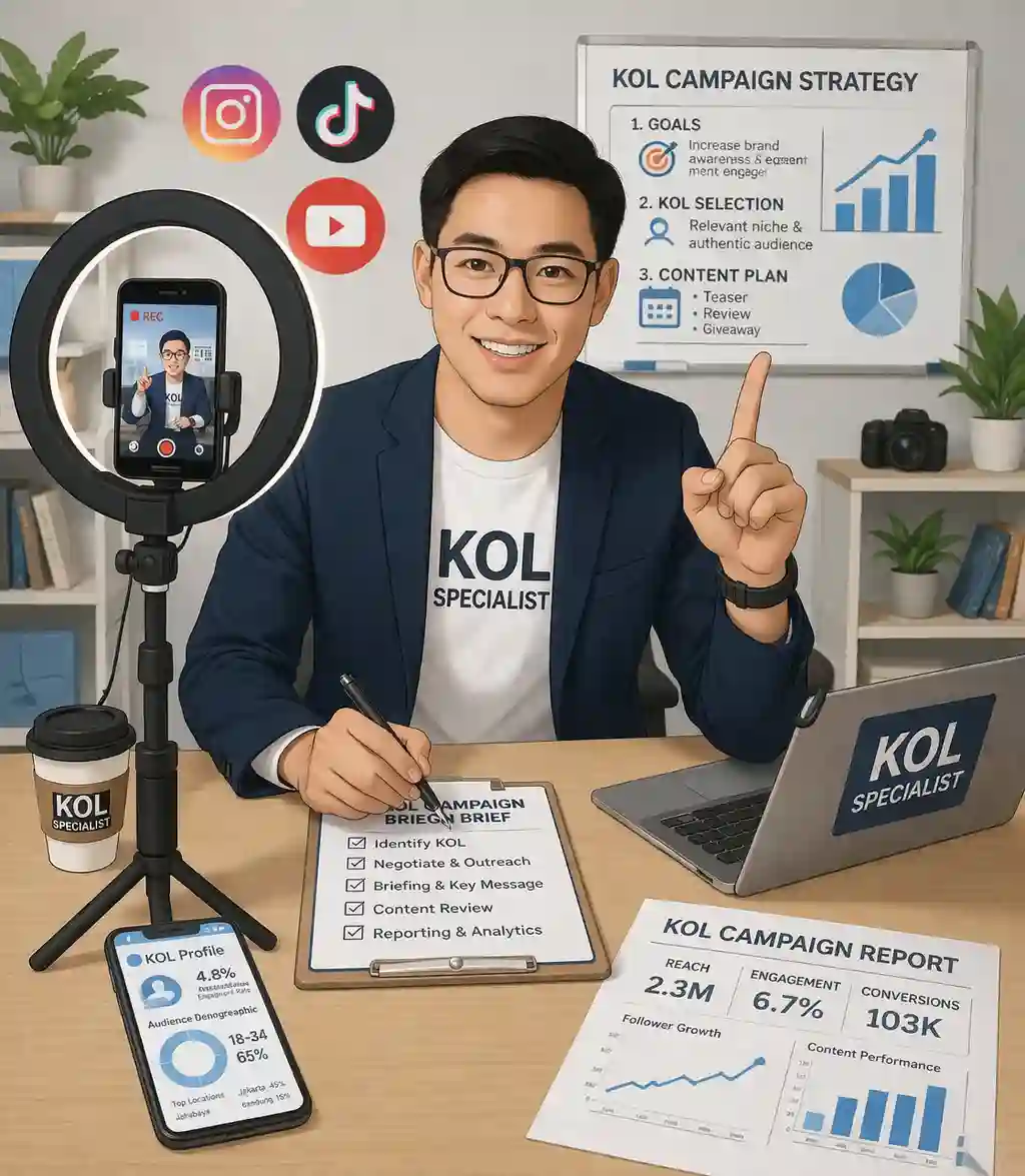 KOL Specialist: Tugas Utama dan Tips Sukses di Media Sosial