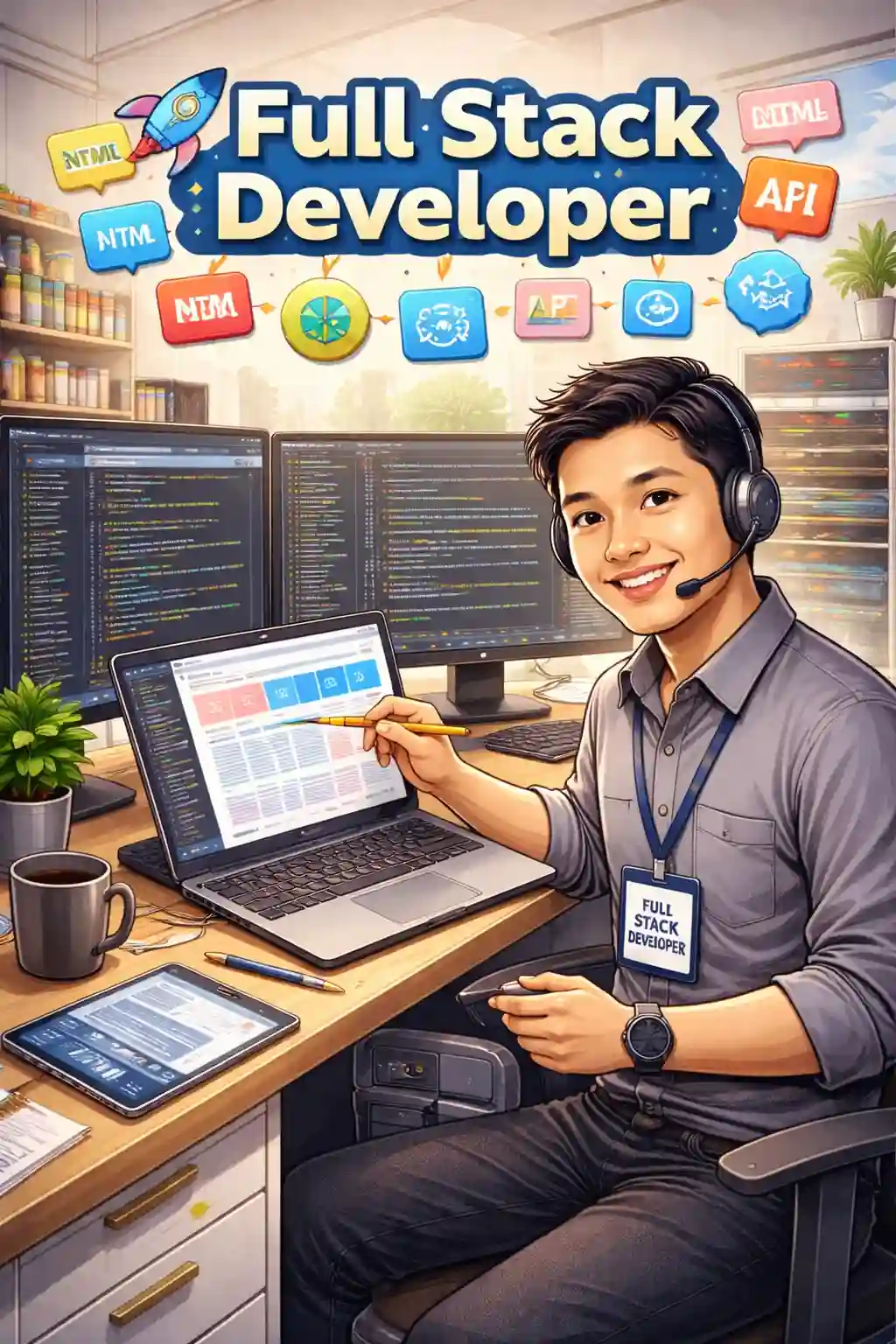 Menjadi Full Stack Developer dan Jenjangnya