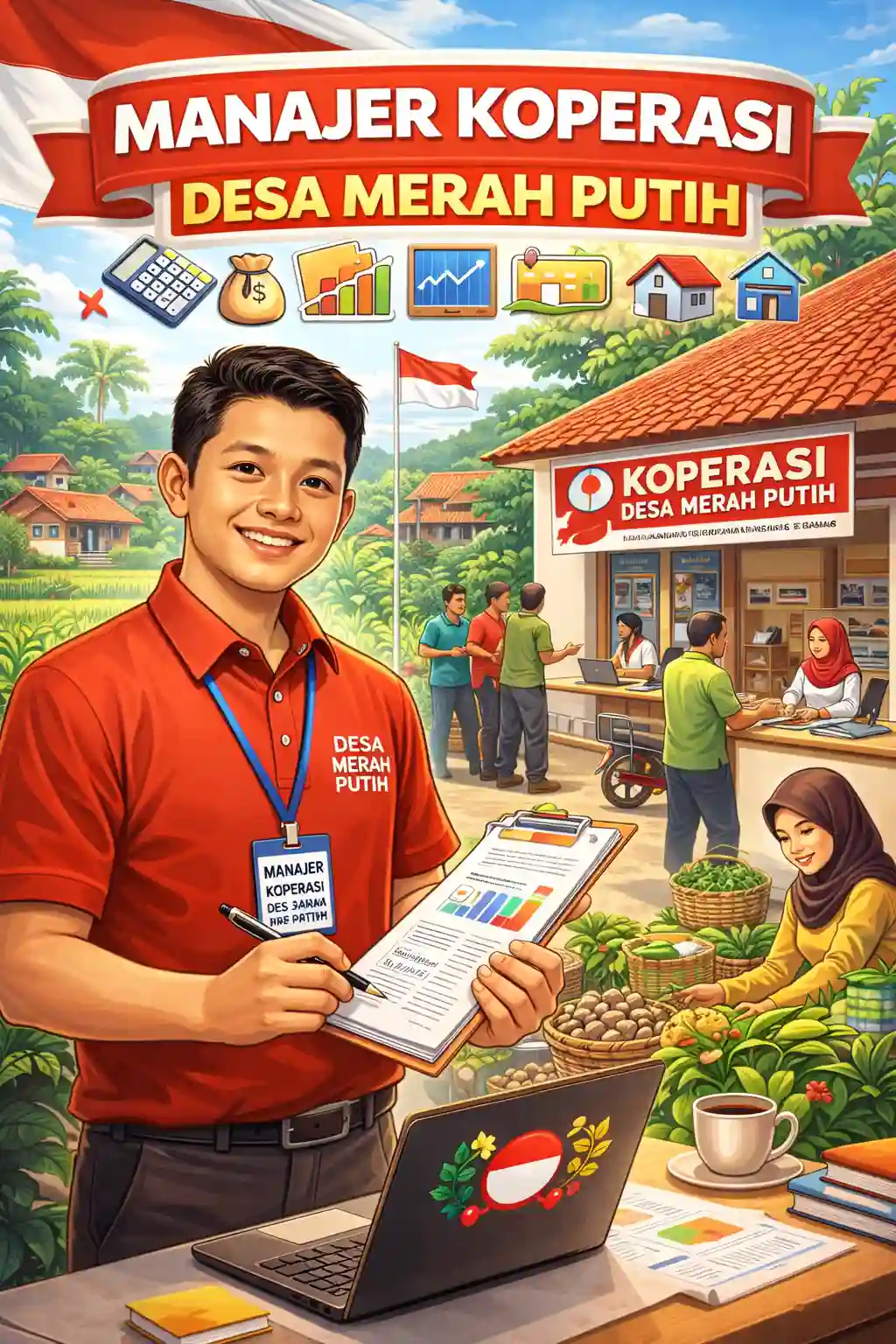 Yuk Cek Lowongan dan Tugas Manajer Koperasi Desa Merah Putih