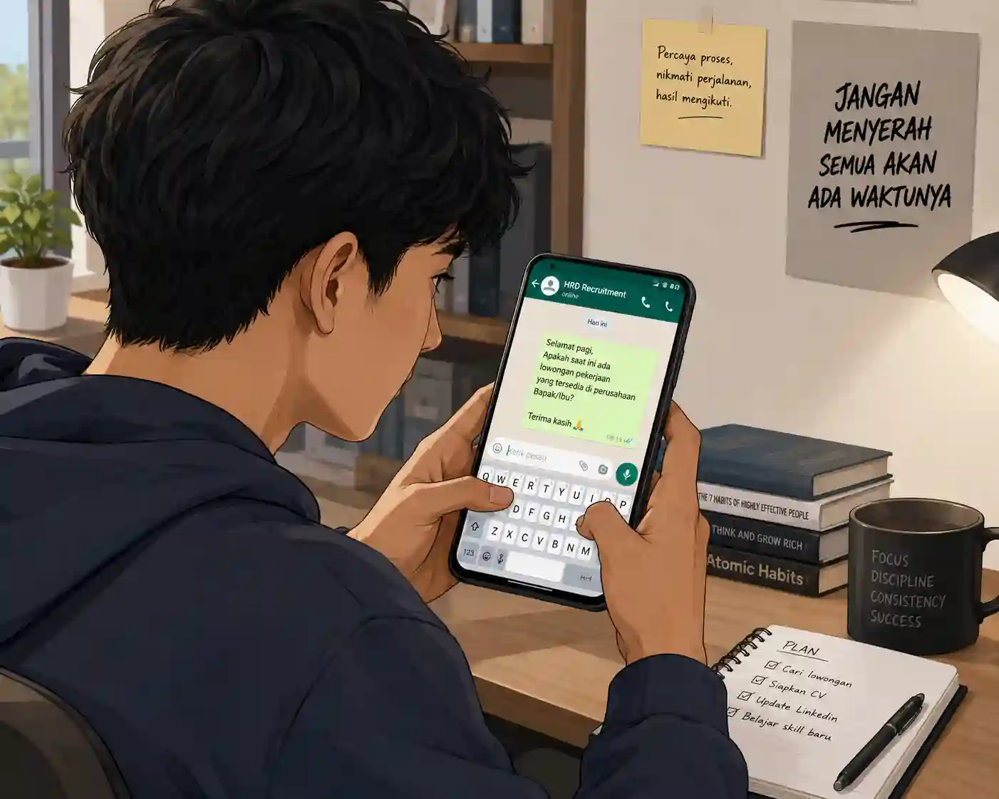 Tips Bertanya Lowongan Pekerjaan Lewat Whatsapp Yang Baik